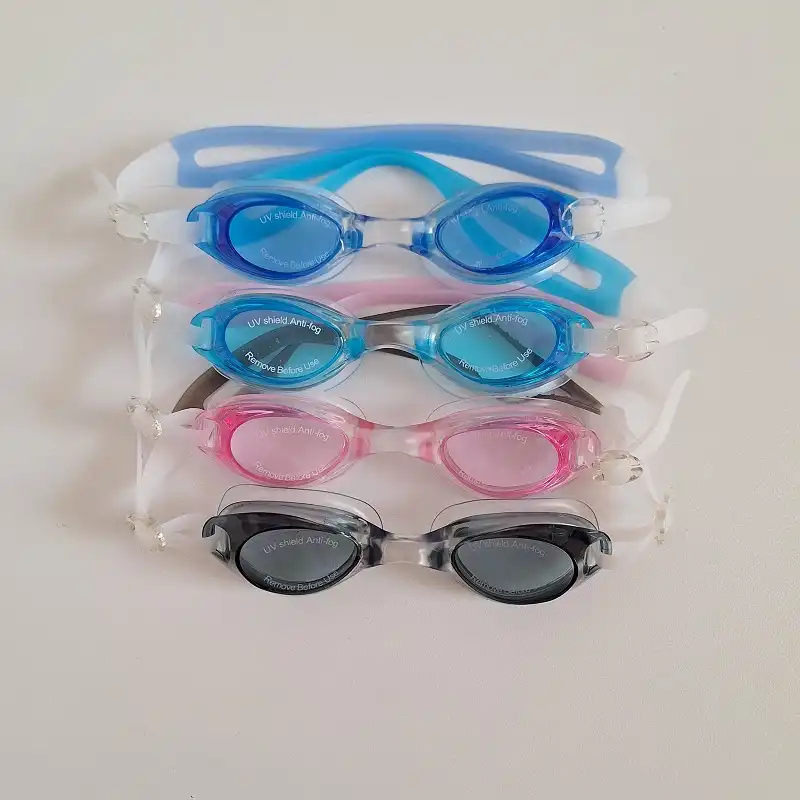 رنگبندی عینک شنا آنتی فوگ بچگانه وارداتی DZ-1600